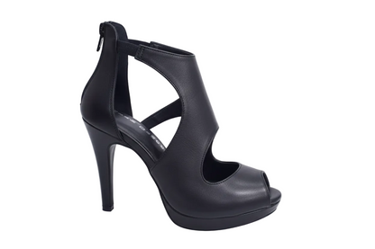 Scarpa donna Boreale Silver multicolore con tallone in pelle nera, Wish Dance Shop, elegante e colorata.