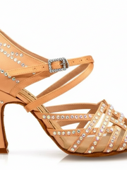 Carica immagine nella Galleria, (779F) - Scarpa da Donna in Multicolor Boreale Silver con Tallone in Pelle Nera