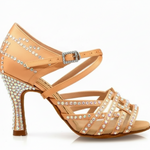 Carica immagine nella Galleria, (779F) - Scarpa da Donna in Multicolor Boreale Silver con Tallone in Pelle Nera
