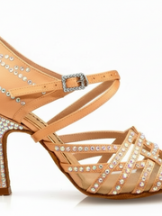 Carica immagine nella Galleria, (779F) - Scarpa da Donna in Multicolor Boreale Silver con Tallone in Pelle Nera