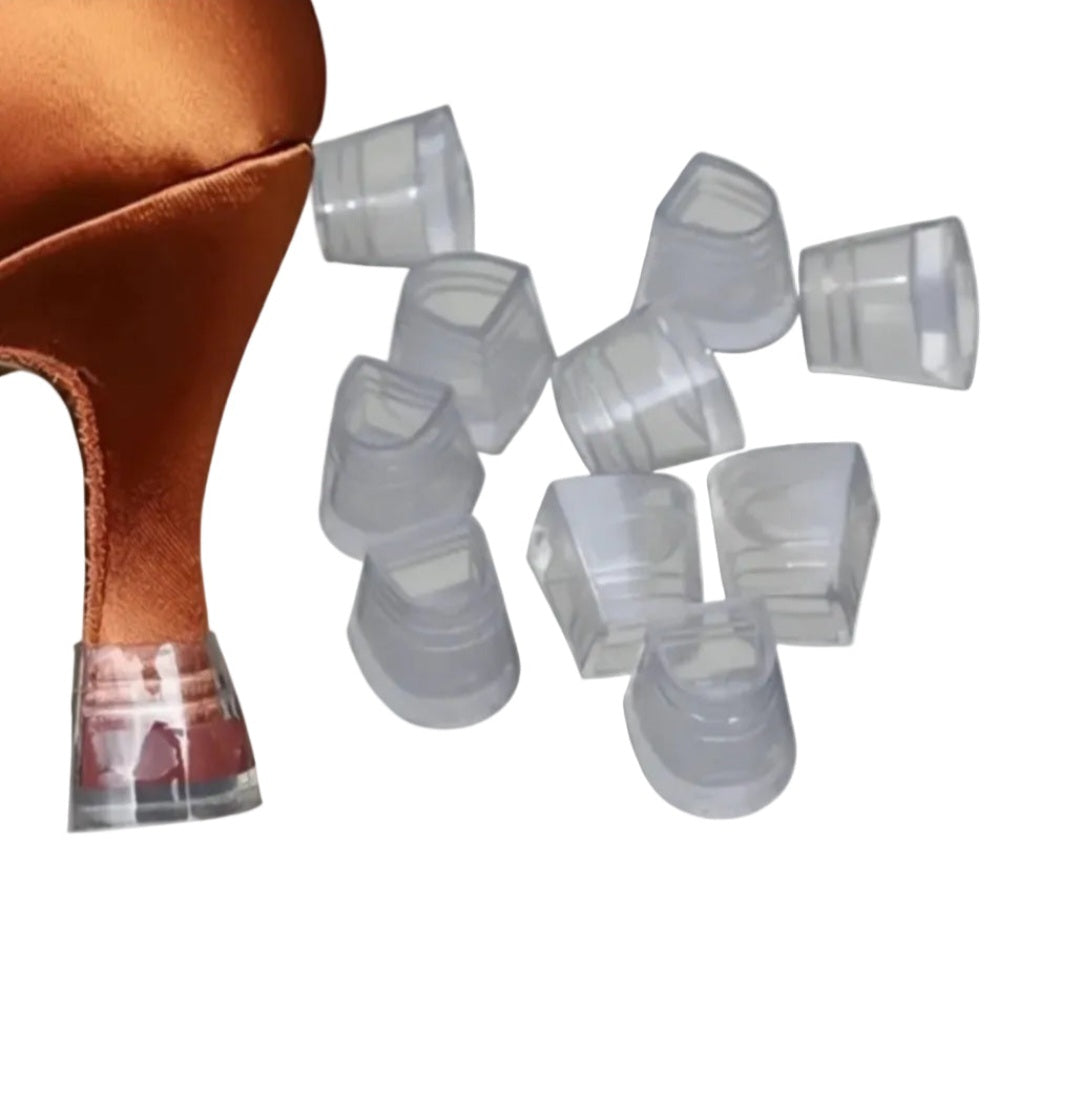 NORA Dreams Bronce (L2576S) - Zapatilla de baile para mujer de satén bronce tan con correa cruzada en el empeine con pedrería boreal y tacón rocchetto