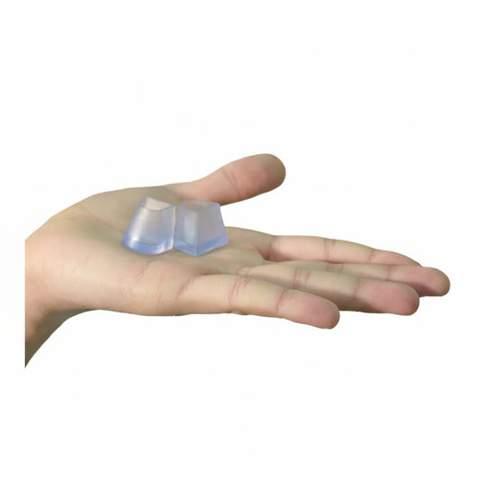 Salva Tacones Confort - Para Tacón de Carrete Clásico de Silicona de Gel Transparente
