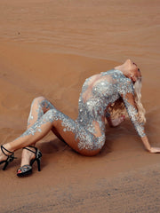 Carica immagine nella Galleria, Deluxe Plus (LP2) - Scarpa da Ballo in Raso Seta Nera con Swarovski Tacco Alto a Spillo Largo e Plateau Flex
