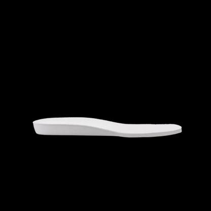 Sneaker Ecopelle Bianca Suprema White Black Vortex con suola in gomma e resina, dettaglio cerchi neri e design confortevole.