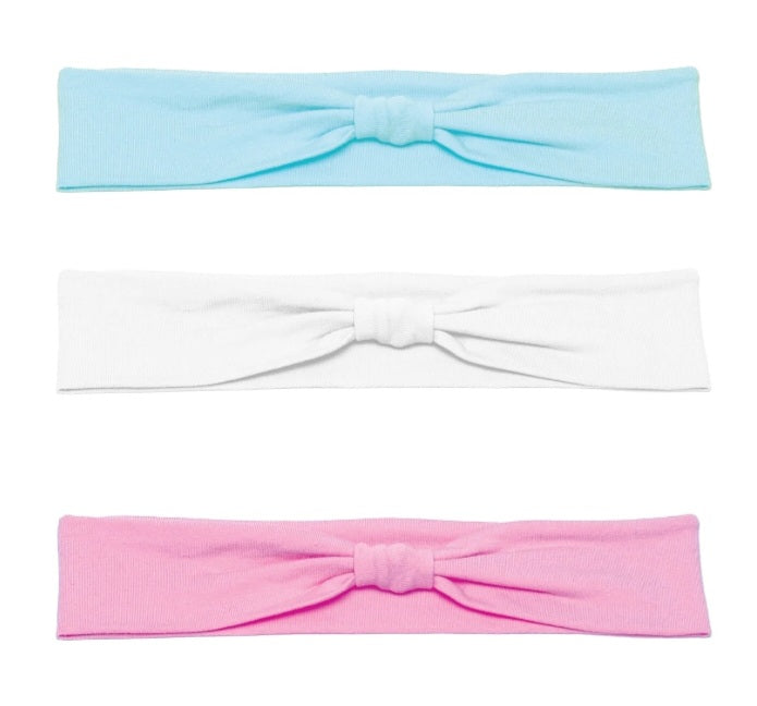 Fascia elastizzata per capelli in cotone bielastico di Wish Dance Shop, morbida e comoda da indossare.