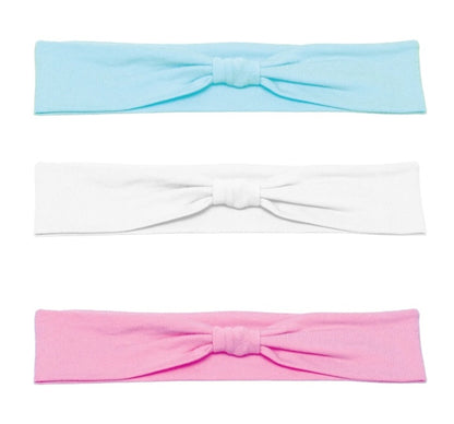 Fascia elastizzata per capelli in cotone bielastico di Wish Dance Shop, morbida e comoda da indossare.