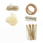 Carica immagine nella Galleria, Kit Completo per Capelli Danza Classica - Forcine Retine Mollette e Elastici
