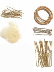 Carica immagine nella Galleria, Kit Completo per Capelli Danza Classica - Forcine Retine Mollette e Elastici
