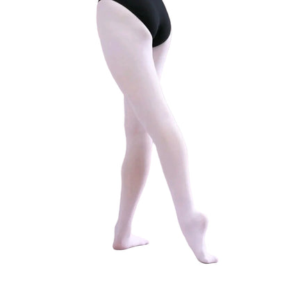 Collant danza classica Nadia Wish Dance Shop in microfibre e spandex, ultrasoft, massaggiante e ultraresistenti, colore nero.