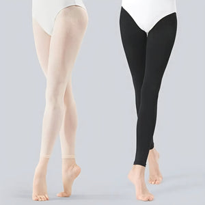 SISSY (104/S) - Collant Danza Classica e Moderna a Leggins in microfibre e spandex massaggiante ultraresistenti