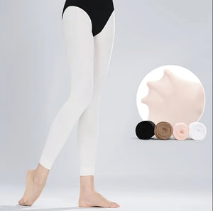 SISSY (104/S) - Collant Danza Classica e Moderna a Leggins in microfibre e spandex massaggiante ultraresistenti