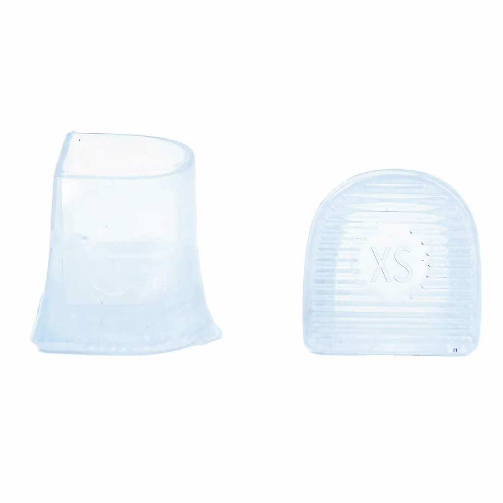 Salvatacones Performance Confort - Para Tacón de Carrete de Competición de Silicona Blanda en Gel Transparente