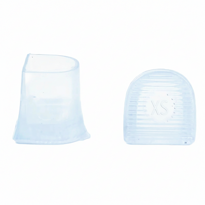 Salvatacones Performance Confort - Para Tacón de Carrete de Competición de Silicona Blanda en Gel Transparente