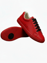 Load image into Gallery viewer, Ataca Suprema Vortice (FCE) - Sneaker Ecopelle Totale Rossa materiale Vegan confort Light Flex Suola Rossa Cerchi Neri in Gommina e Resina Tecnica
