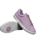Carica immagine nella Galleria, Ataca Vortice (FCE) - Sneaker Ecopelle Vegan Totale Lilla Lavanda materiale Vegan confort Light Flex Suola Bianca in Gommina e Resina Tecnica Cerchi Lilla lavanda
