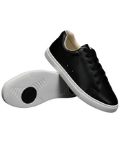 Load image into Gallery viewer, Ataca Suprema Vortice (FCE) - Sneaker Ecopelle Totale Nera materiale Vegan confort Light Flex Suola Bianca in Gommina e Resina Tecnica
