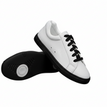 Load image into Gallery viewer, Ataca Vortice (FCE) - Sneaker Ecopelle Totale Bianca materiale Vegan confort Light Flex Suola Nera in Gommina e Resina Tecnica Cerchi Bianchi
