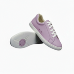 Carica immagine nella Galleria, Ataca Suprema Vortice (FCE) - Sneaker Camoscio Totale Lilla Lavanda materiale Vegan confort Light Flex Suola Bianca Cerchi Lilla lavanda in Gommina e Resina Tecnica
