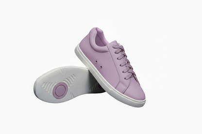 Scarpa sneaker ecopelle vegan Lillà Vortex ATACA Lillà con suola bianca, design leggero e flessibile, dettaglio in resina e gomma.