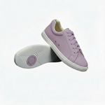 Carica immagine nella Galleria, Ataca Suprema Vortice (FCE) - Sneaker Camoscio Totale Lilla Lavanda materiale Vegan confort Light Flex Suola Bianca Cerchi Lilla lavanda in Gommina e Resina Tecnica
