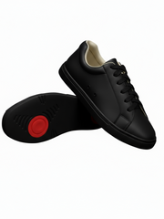 Carica immagine nella Galleria, Ataca Suprema Vortice (FCE) - Sneaker Ecopelle Totale Nera materiale Vegan confort Light Flex Suola Nera in Gommina e Resina Tecnica
