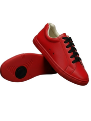 Load image into Gallery viewer, Ataca Suprema Vortice (FCE) - Sneaker Ecopelle Totale Rossa materiale Vegan confort Light Flex Suola Rossa Cerchi Neri in Gommina e Resina Tecnica
