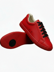 Load image into Gallery viewer, Ataca Suprema Vortice (FCE) - Sneaker Ecopelle Totale Rossa materiale Vegan confort Light Flex Suola Rossa Cerchi Neri in Gommina e Resina Tecnica
