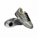 Carica immagine nella Galleria, Ataca Suprema Vortice (FCE) - Sneaker in Glitter Argento Suola in Gommina e Resina Tecnica in un Fantastico ed Esclusivo colore Argento
