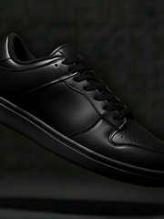 Load image into Gallery viewer, Ataca Suprema Vortice (FCE) - Sneaker Ecopelle Totale Nera materiale Vegan confort Light Flex Suola Bianca in Gommina e Resina Tecnica
