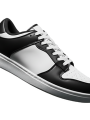 Load image into Gallery viewer, Ataca Suprema Vortice (FCE) - Sneaker Ecopelle Totale Nera materiale Vegan confort Light Flex Suola Bianca in Gommina e Resina Tecnica
