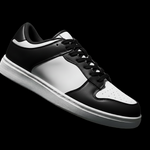 Load image into Gallery viewer, Ataca Suprema Vortice (FCE) - Sneaker Ecopelle Totale Nera materiale Vegan confort Light Flex Suola Bianca in Gommina e Resina Tecnica
