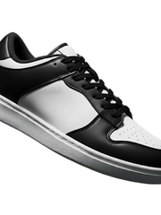 Load image into Gallery viewer, Ataca Suprema Vortice (FCE) - Sneaker Ecopelle Totale Nera materiale Vegan confort Light Flex Suola Bianca in Gommina e Resina Tecnica
