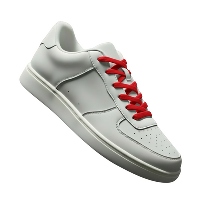 Sneaker bianca in ecopelle THOR L0701FCE di Wish Dance Shop con suola bianca in gomma e dettagli neri pivot, stile moderno e ecologico