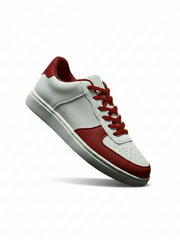 Load image into Gallery viewer, LUCIFER (FCE) - Sneaker in Ecopelle Vegan Suola Bianca in Gommina e Resina Tecnica
