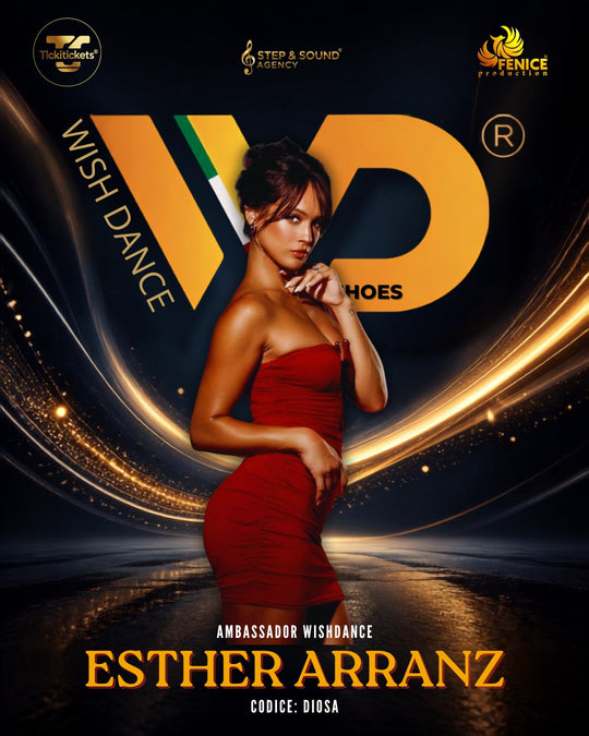 Locandina ambassador Wish Dance — Esther Arranz, codice sconto DIOSA