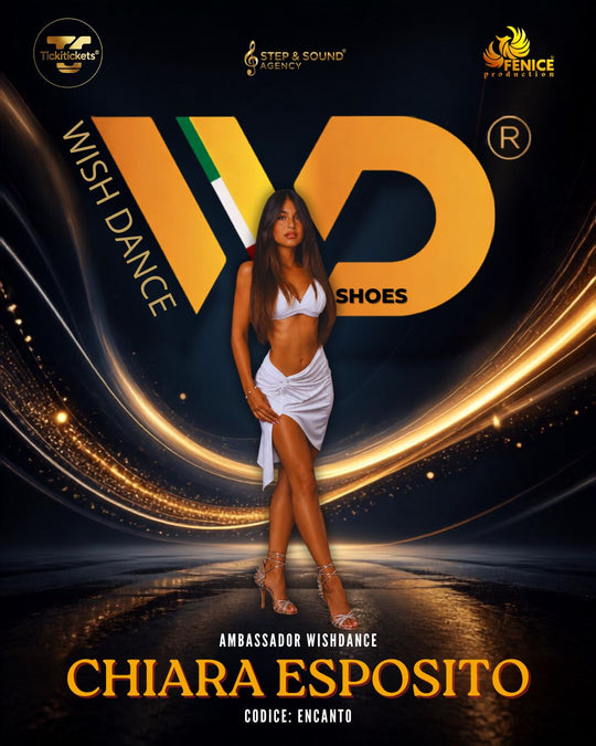 Locandina ambassador Wish Dance — Chiara Esposito, codice sconto ENCANTO