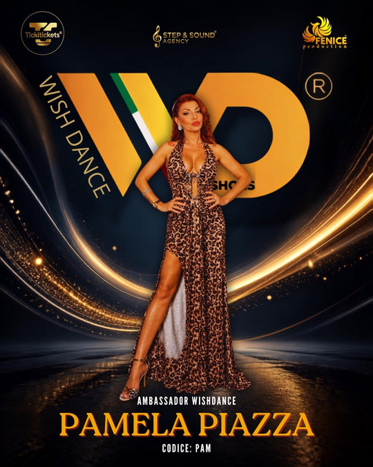 Locandina ambassador Wish Dance — Pamela Piazza, codice sconto PAM
