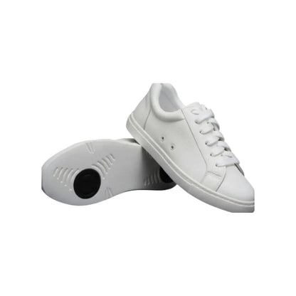 Scarpe sneakers ecopelle bianche ATACA Vortex Wish Dance con suola bianca, dettagli neri e design leggero e flessibile.