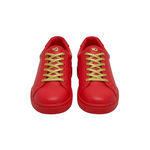 Carica immagine nella Galleria, Ataca Vortice (FCE) - Sneaker Ecopelle Totale Rossa materiale Vegan confort Light Flex Suola Rossa in Gommina e Resina Tecnica Cerchi Neri
