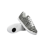 Load image into Gallery viewer, Ataca Vortice (FCE) - Sneaker in Tessuto Zebrato materiale Vegan confort Light Flex Suola Bianca in Gommina e Resina Tecnica Cerchi Neri
