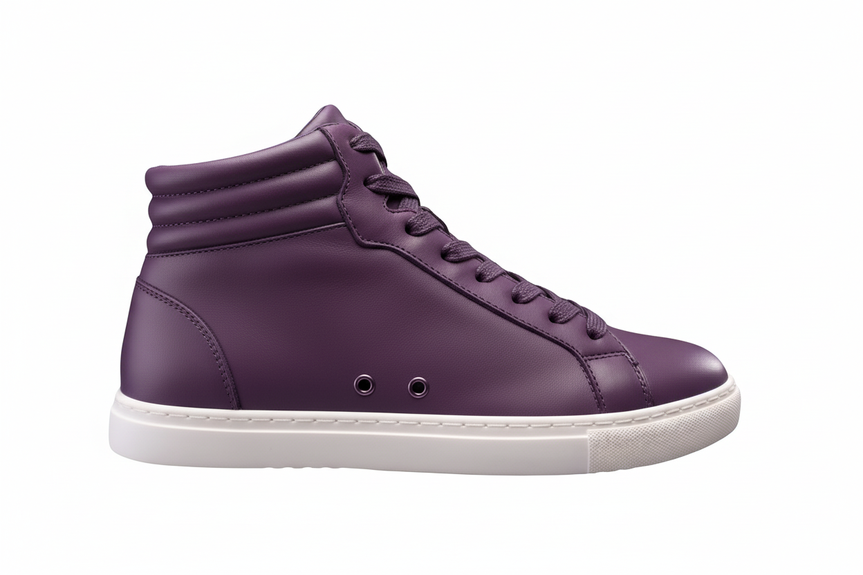 Scarpa da donna in camoscio nero con plateau e tacco a spillo, modello Wish Dance Shop, vista frontale e dettagli del design