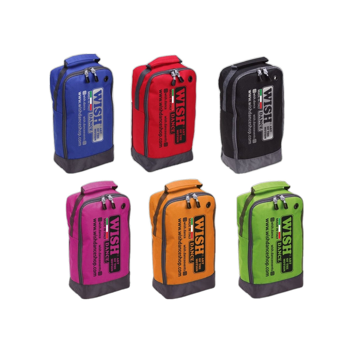 BEAUTY CASE (Borsa porta Scarpe) in materiale idrorepellente poliestere rinforzato Wish Dance, vista posteriore