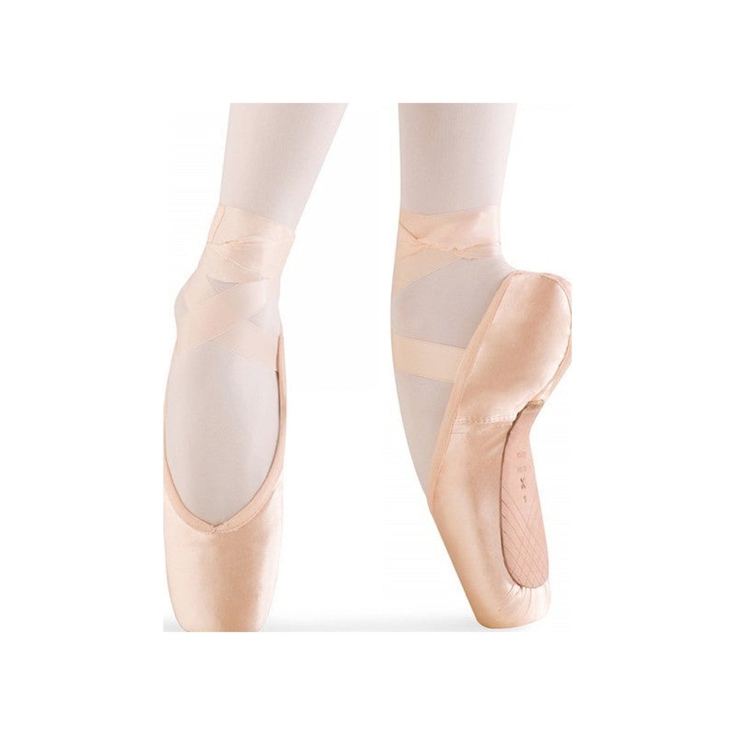 Punta danza Classica Livello Avanzato professionale suola 3/4 Bloch S0104 Alpha 3/4 Wish Dance, vista laterale