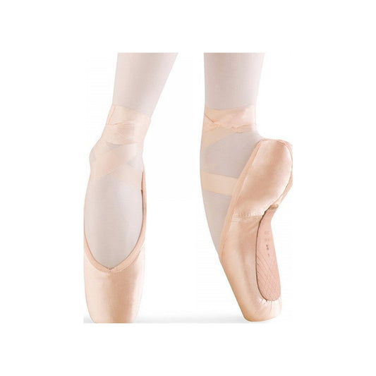 Punta danza Classica Livello Avanzato professionale suola 3/4 Bloch S0104 Alpha 3/4 Wish Dance, vista laterale