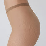 Carica immagine nella Galleria, Azzurra - Collant Professionali in Rete a micronodi modellanti e massaggianti con Piede
