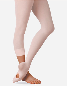 Tiny (105 C)- Collant Danza Convertibile Ultrasoft in microfibre e spandex massaggiante ultraresistenti