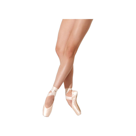 Punte da danza classica Grishko 3007 PRO di Wish Dance Shop, morbide e larghe, visibili in primo piano su sfondo neutro.