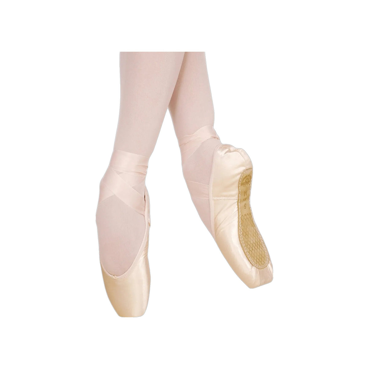 Punte da Danza Classica Pianta larga Mascherina Bassa e cordoncino Varia Morbidezza e Larghezza Grishko, dettaglio suola
