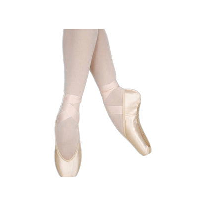 Punte da Danza Classica Mascherina Bassa di Forma Ovale Varia Morbidezza e Larghezza Senza Cordoncino, dettaglio materiale