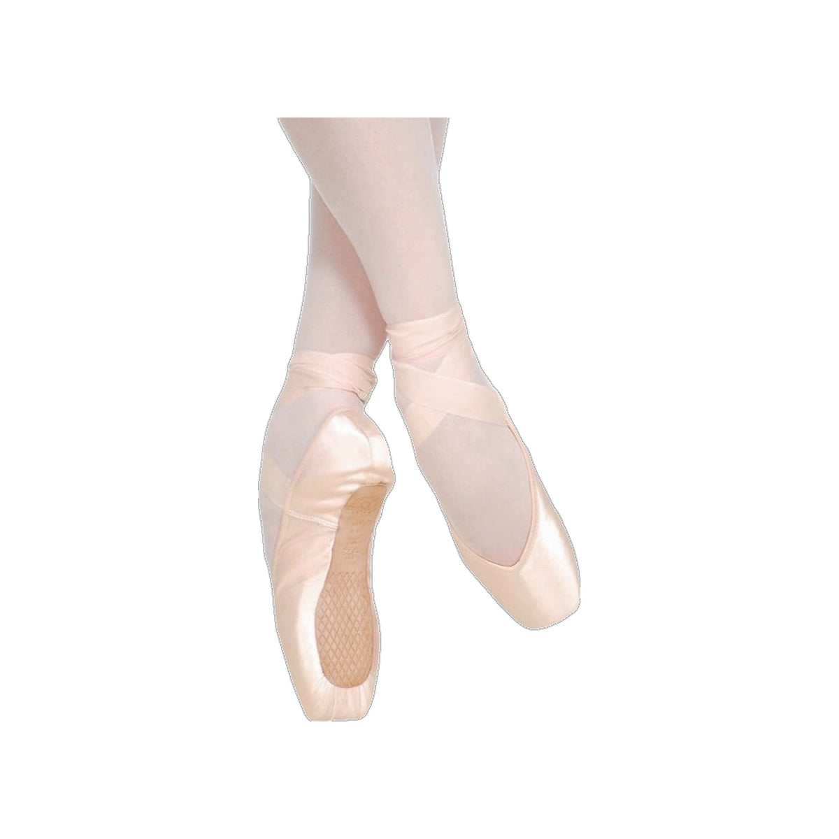 Punte da Danza Classica Masherina a "V" Media Altezza Varia Morbidezza e Larghezza Grishko Fouette, vista posteriore